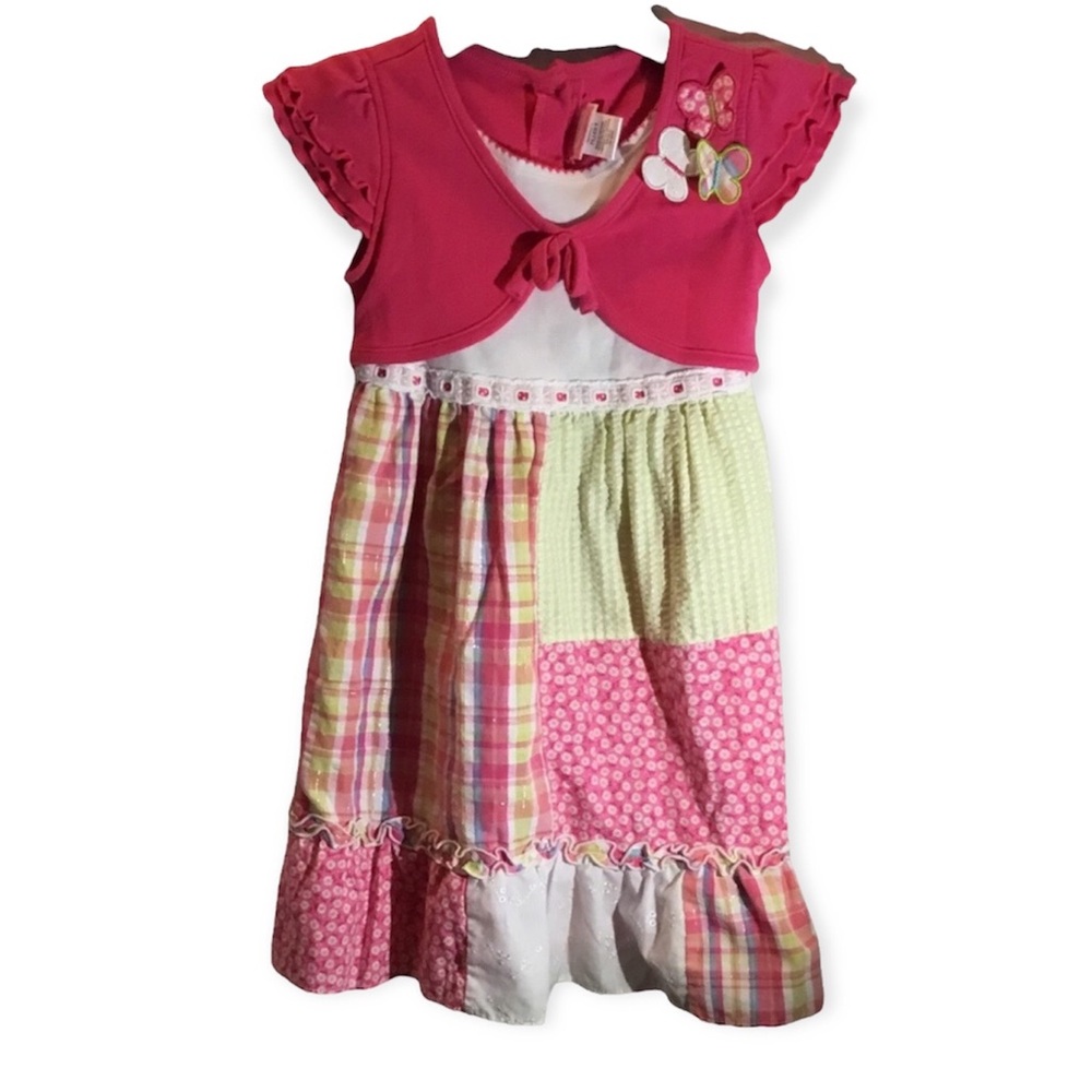 Youngland Multi Colored Dress Size 6